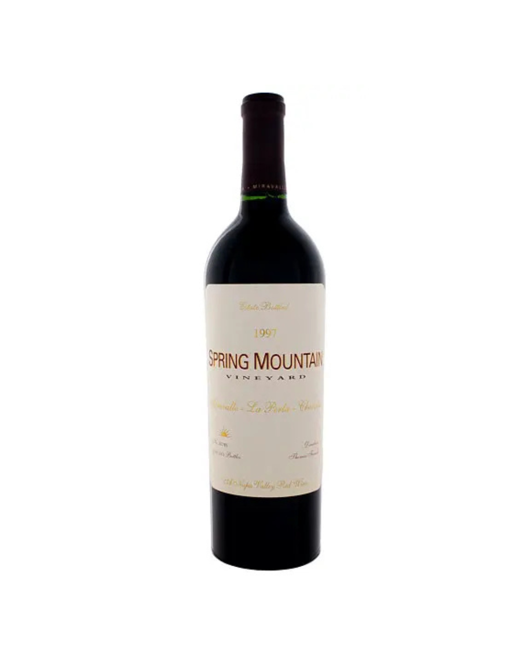 1998 Spring Mountain Vineyard Miravalle - La Perla - Chevalier Red, Napa Valley, USA