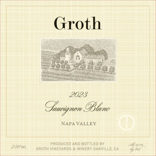 2023 Groth Sauvignon Blanc, Napa